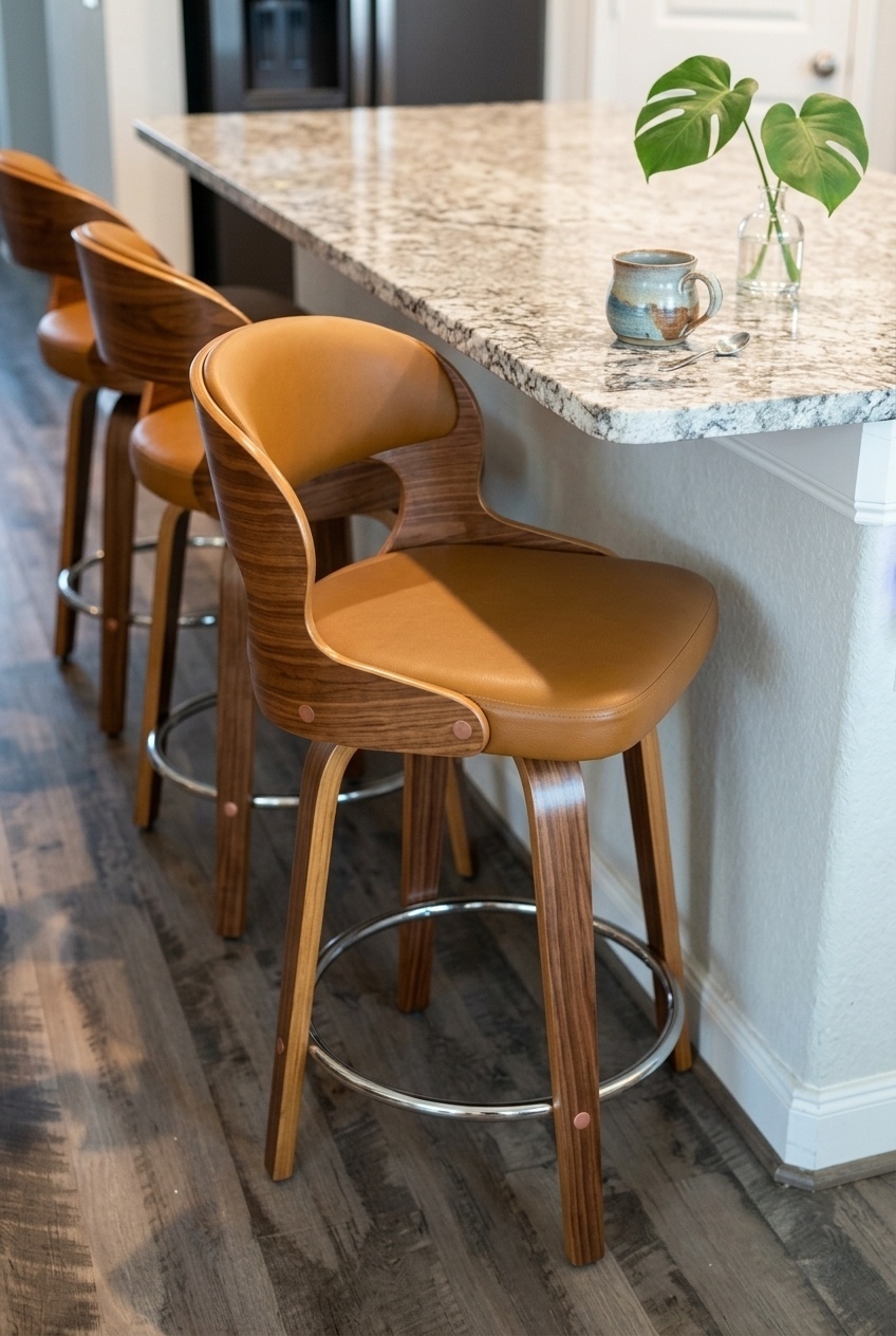 Wade Logan Carylon Swivel 26 Counter Stool Aebo2148