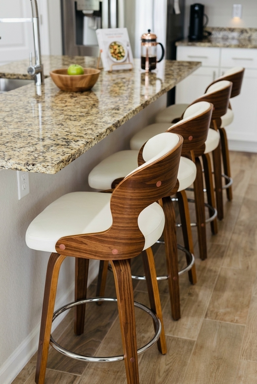 Wade Logan Carylon Swivel 26 Counter Stool Aebo2148