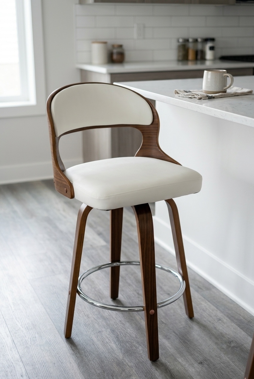 Wade Logan Carylon Swivel 26 Counter Stool Aebo2148
