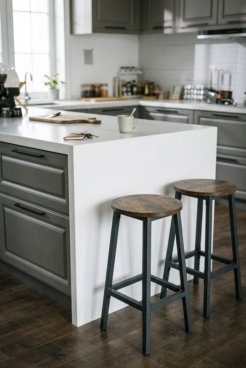 The Secret to a Perfectly Styled Kitchen Island