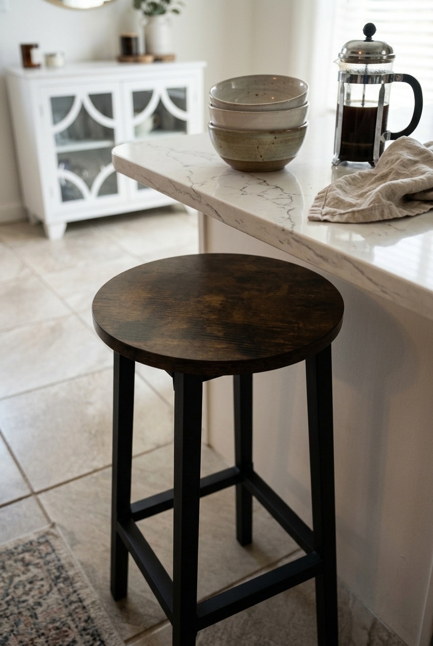 The Secret to a Perfectly Styled Kitchen Island