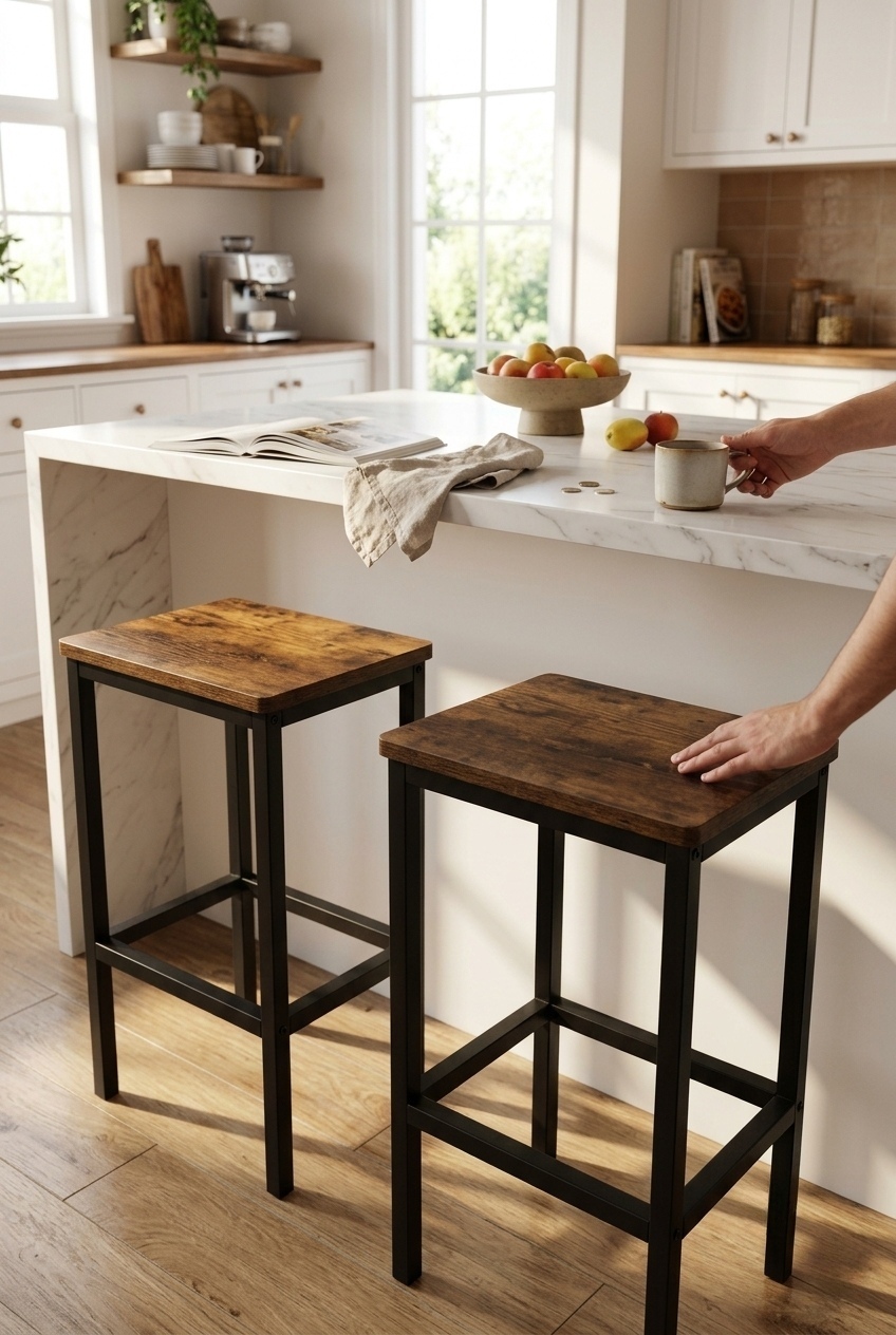 The Effortless Way to Bring Warm Farmhouse Charm to Your Kitchen Island
