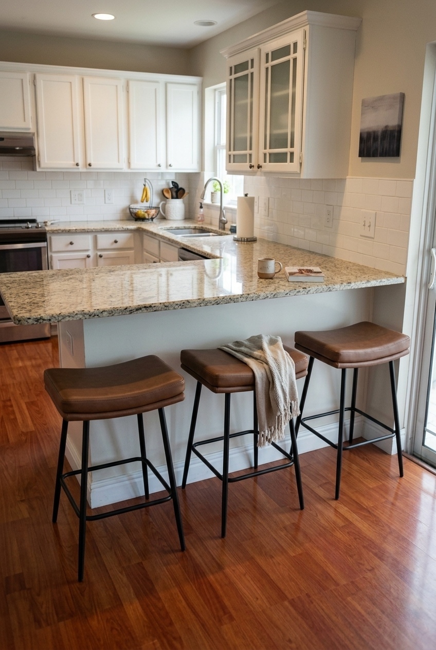 The Effortless Way to Style a Clean and Open Kitchen Island